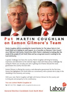 Martin Coughlan, Labour Party