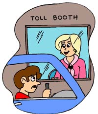 Toll Booth Blonde!