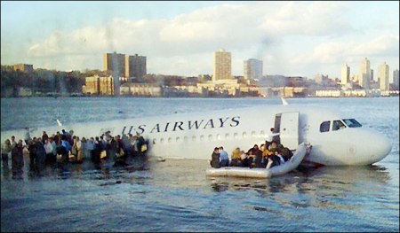 Plane on the Hudson