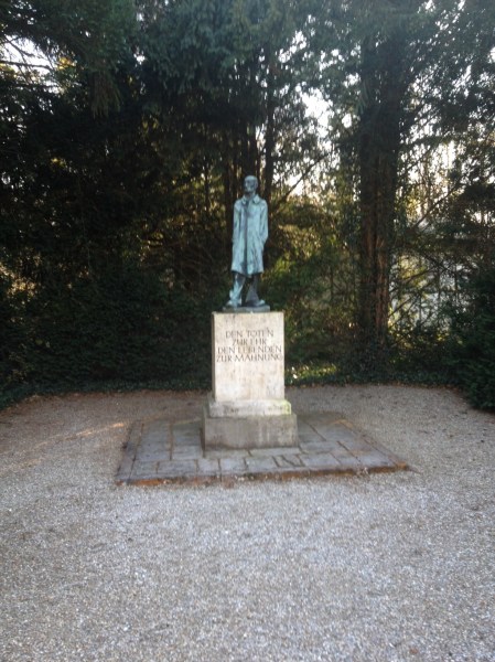 Statue at Dachau