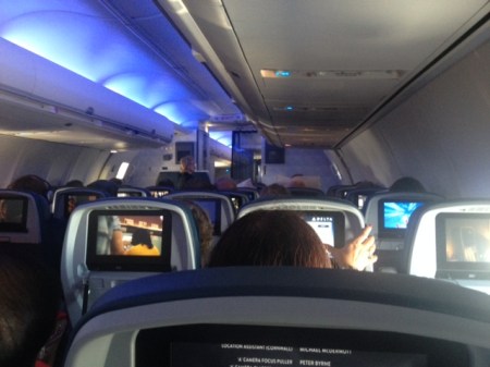 Plane - view from the cabin