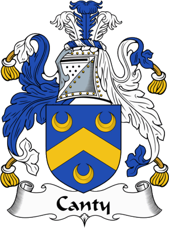 Canty family crest
