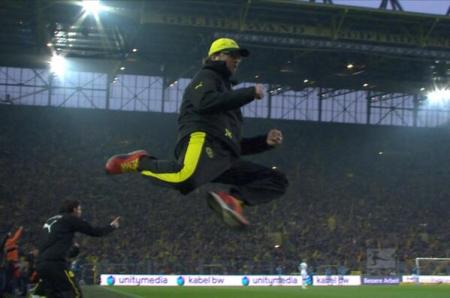 klopp celebrating
