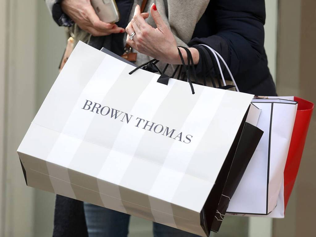 Brown Thomas shopping bag